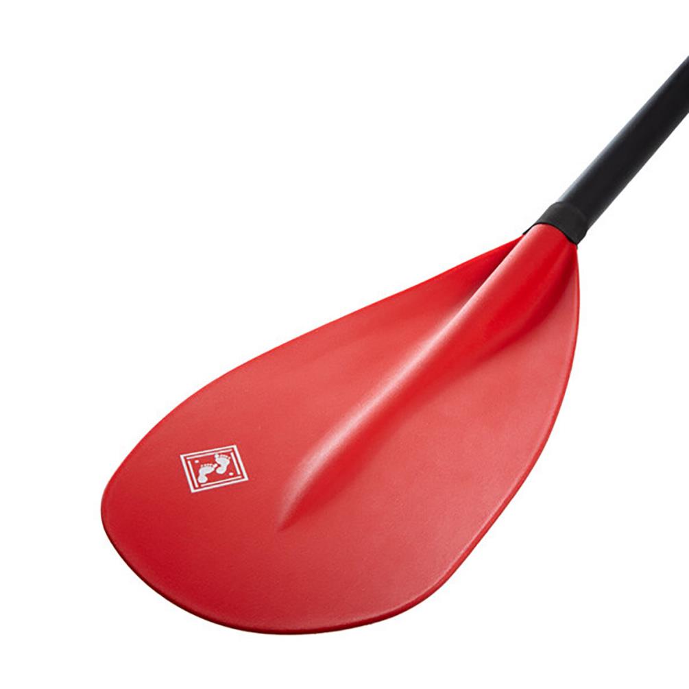 Two Bare Feet 2 Piece Fibreglass Hybrid SUP Paddle - Red Extra Image 2
